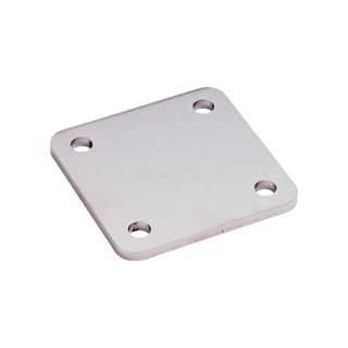 Platine carrée coins arrondis petit modèle