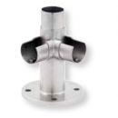 Platine double d'angle à 90° 