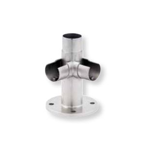 Platine double d'angle à 90° 